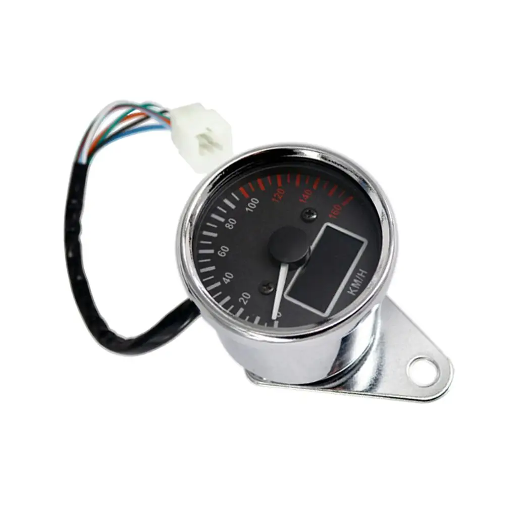 Universal Motor Fuel Level Indicator Meter Odometer Speedo Meter Speedometer Gauge DC 12V