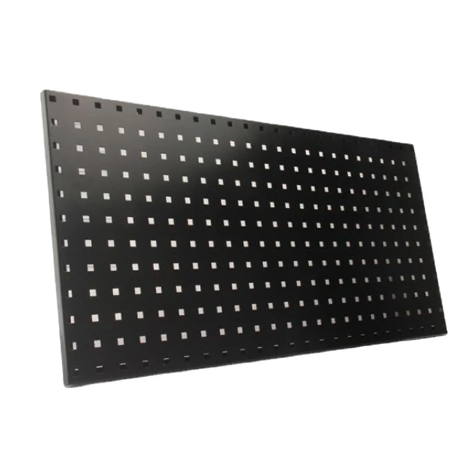 Metal Iron Pegboard Wall Organizer Pegboard Wall Panel Tool Parts and Craft Organizer Utility Tool Storage for Garage