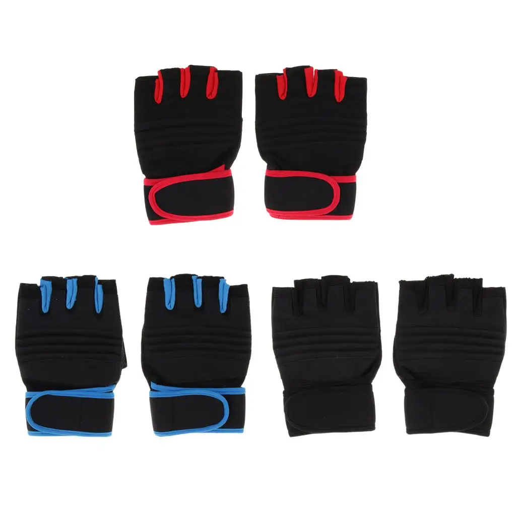 Half Finger Gloves Cycling Paddling Climbing Outdoor Fishing Gym Fingerless