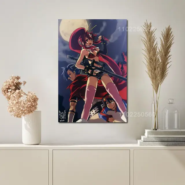 .com: ERENAY Harem in The Labyrinth of Another World Anime Canvas  Poster Wall Art Decor Print Picture Paintings for Living Room Bedroom  Decoration Unframe: 24x36inch(60x90cm): Posters & Prints