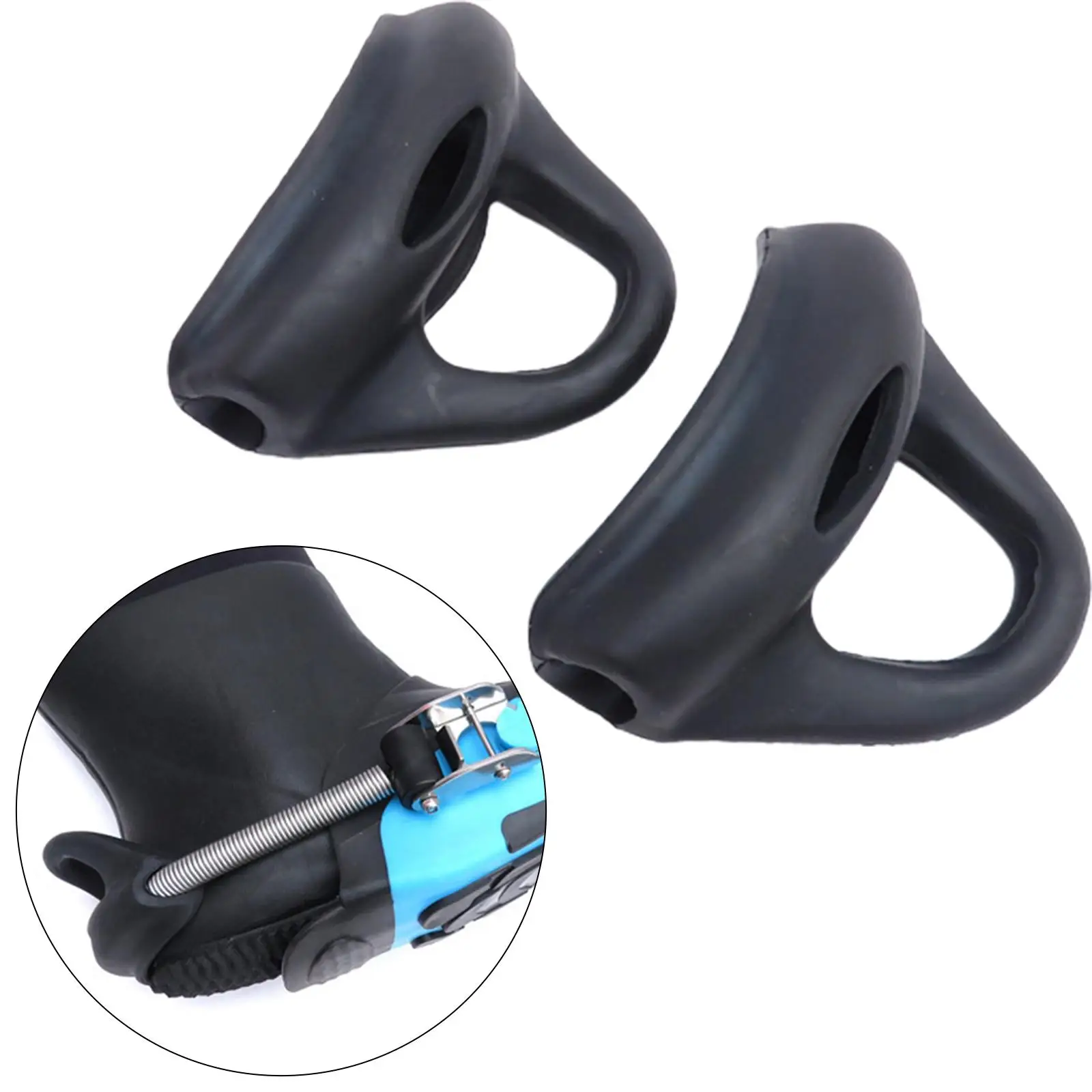 Comfortable Scuba Diving Spring Strap Heel Nonslip Replace Footwear Parts Buckles  Heel for Swimming, Canoeing, Water Sports