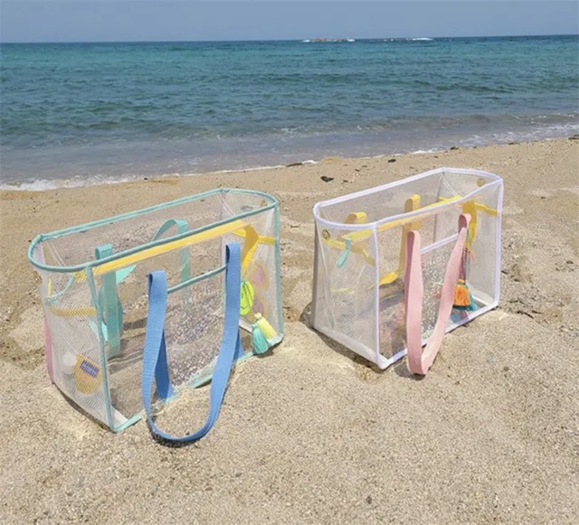 KOOIJNKO Jelly Transparent Beach Shoulder Bag