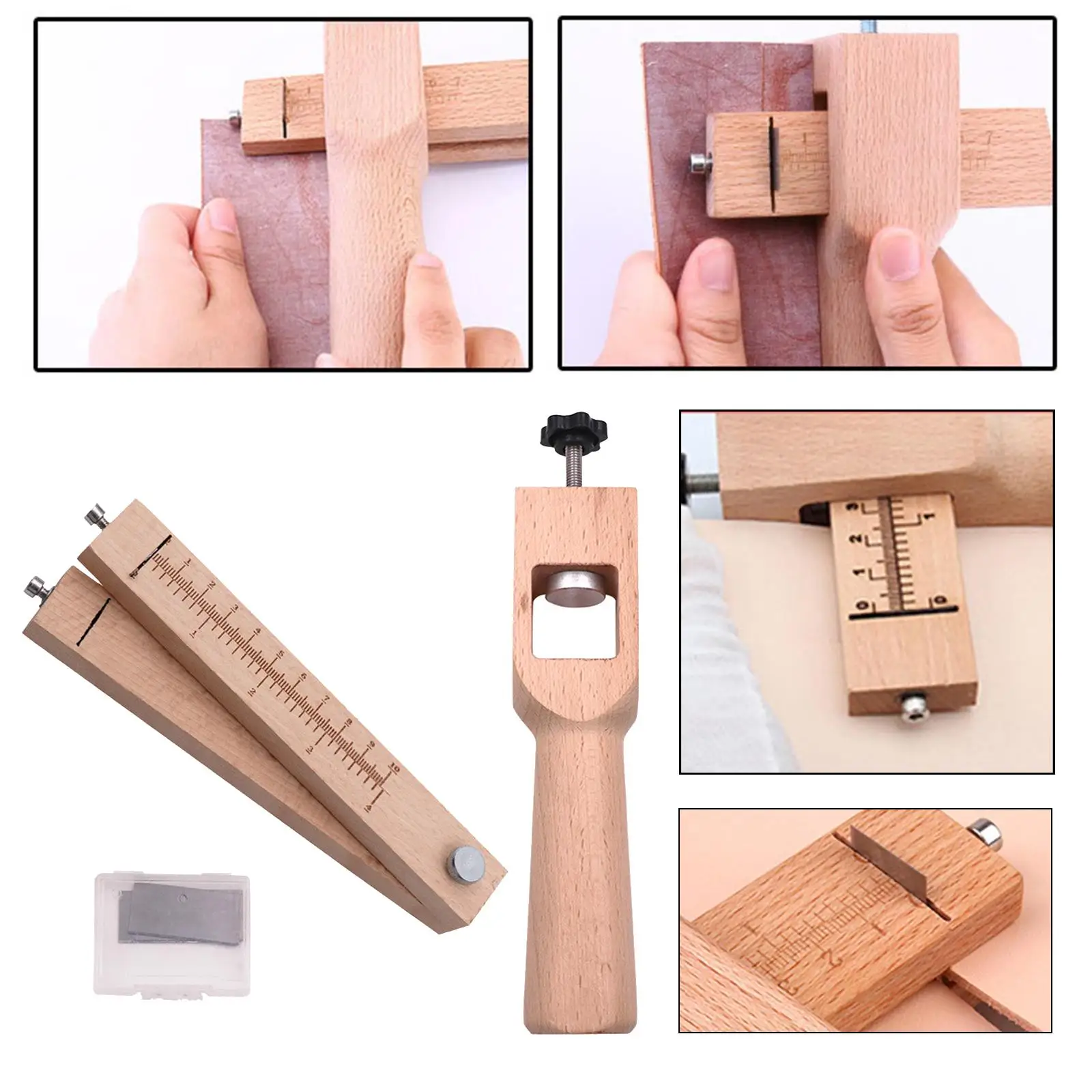 Leather Strap Cutter Leather Craft Tool Strap Cutter Strip and Strap Cutter DIY Hand Cutting Tool