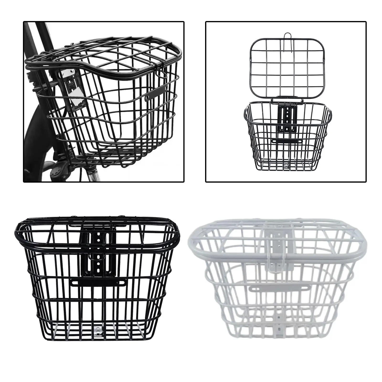 Bike Cycling Basket Quick Release Bike Accessories for Man Boys Woman Girls