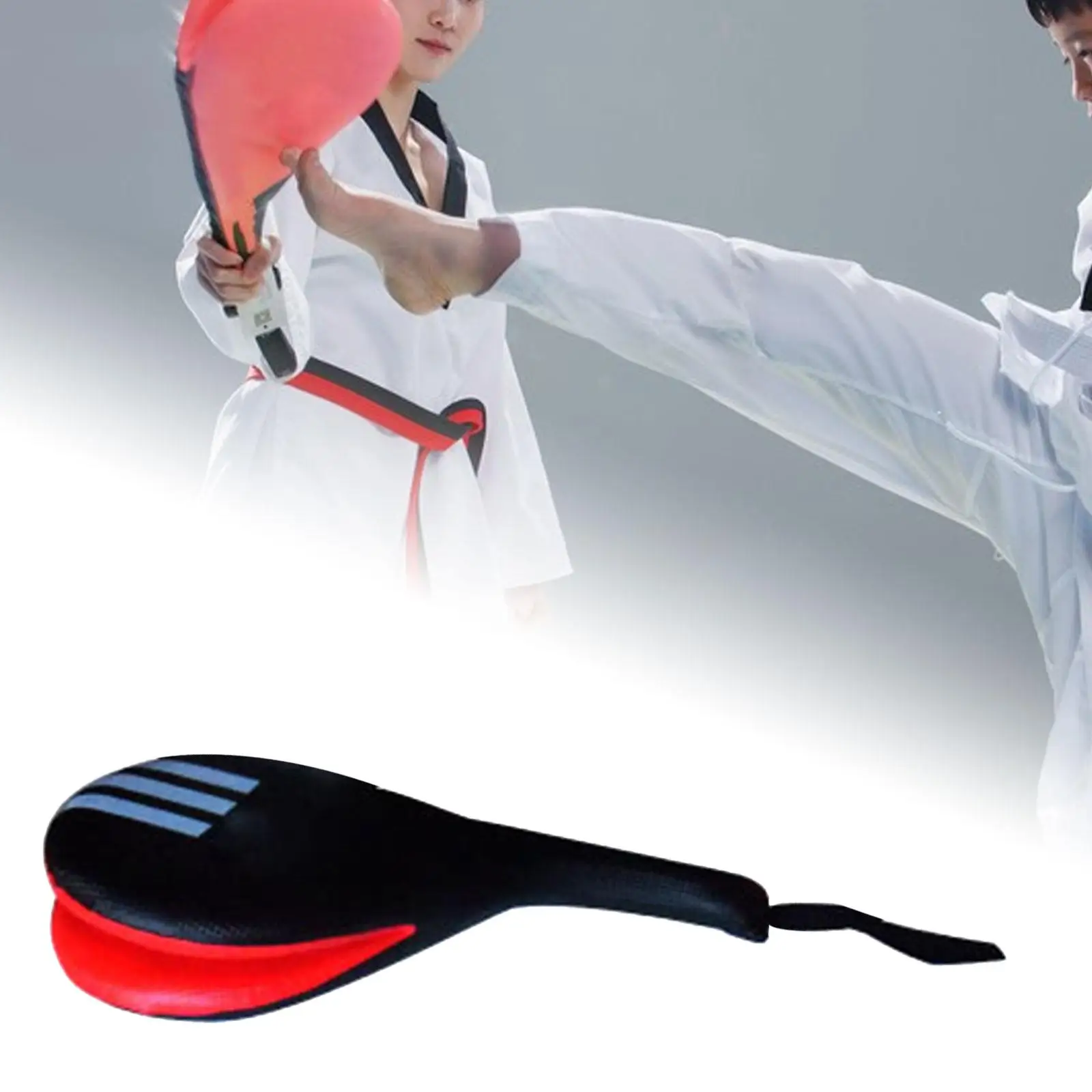 Taekwondo Kick Pad Kick Target Flexible Accessories Sporting Goods Paddle for Practicing High and Low Kicks Foot Hand Target