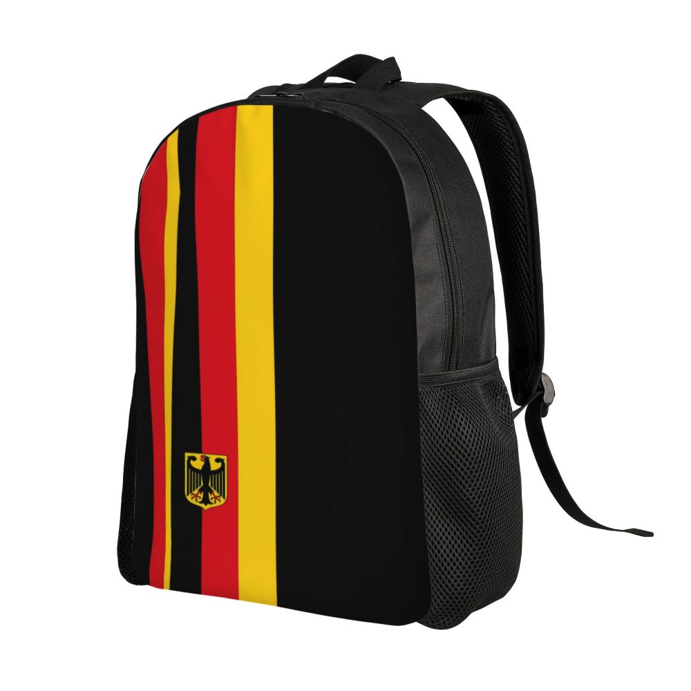 Mochila Escolar Laptop, Brasão Patriótico Alemão, Mochila