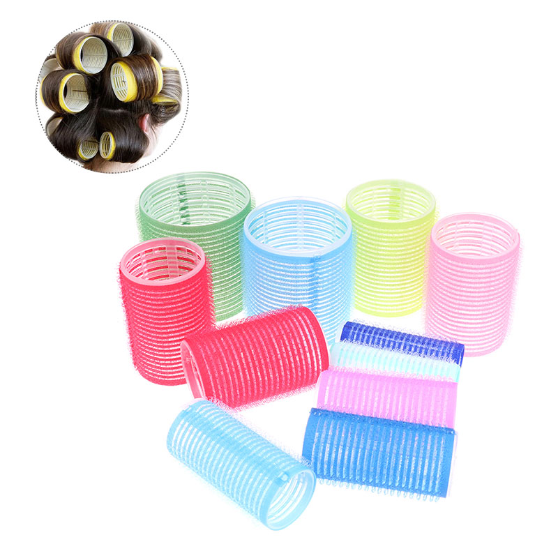 Best of 6pcs Hair Rollers Self-Adhesive Hair Curlers Lazy Curler Styling Curling Ribbon Hair Roller Heatless Curling Rod Headband Reviews & Tips