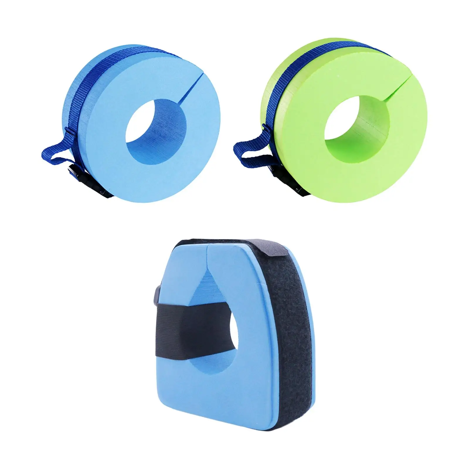 Swim Aquatic Cuffs Swimming Arm Bands with Quick Release Buckle Children and Adults Swim Arm Band for Swim Training