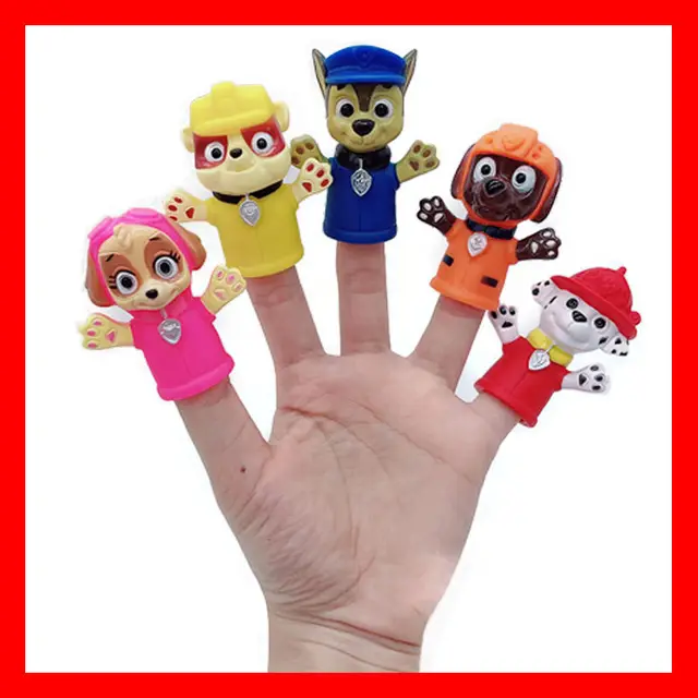 Marionnettes à doigts Pat 'Patrouille marionnettes à doigt de bain 