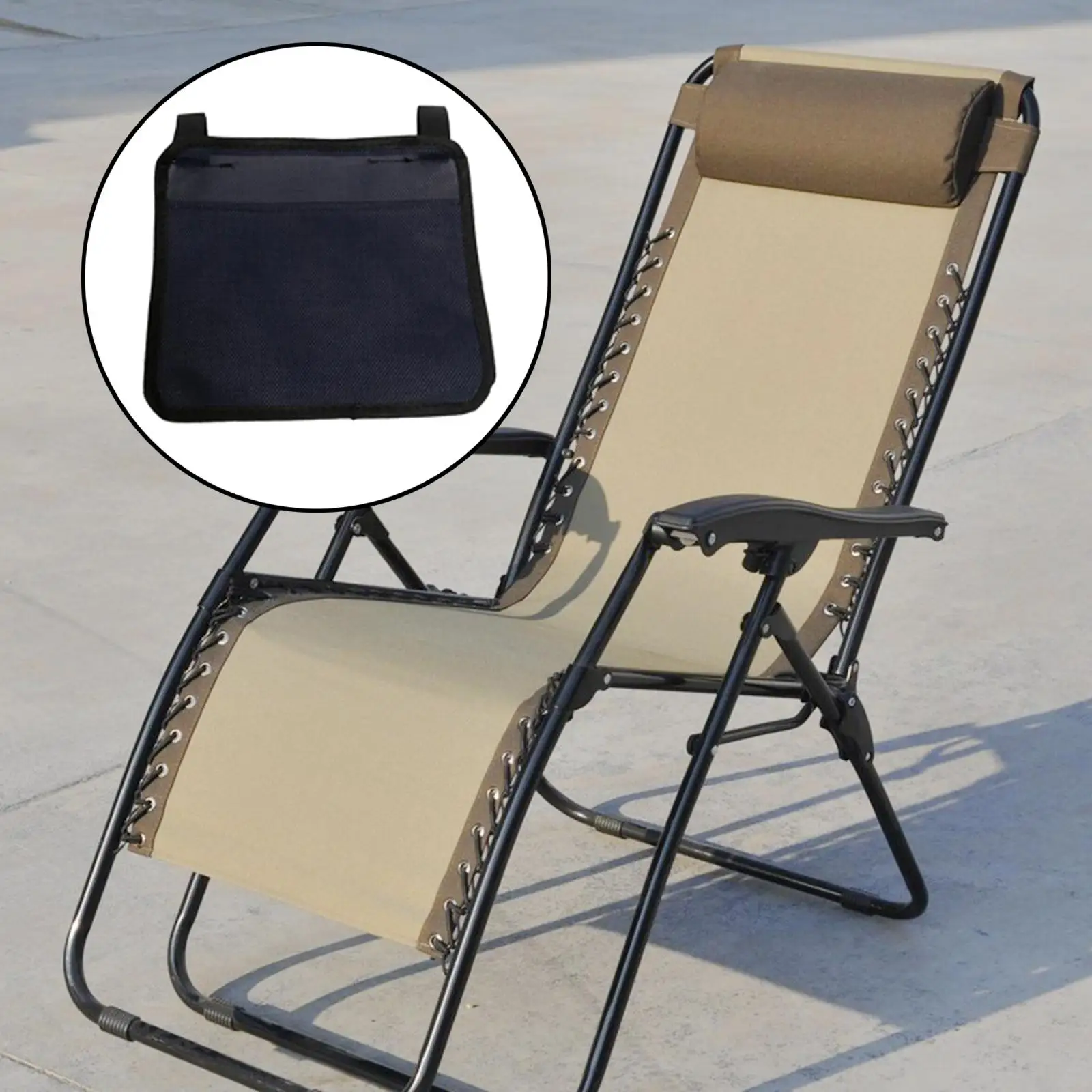 Universal   Side Bag Pockets for  Recliner Sun Lounger Bedside office  bookshelf Holder Hanging Bag