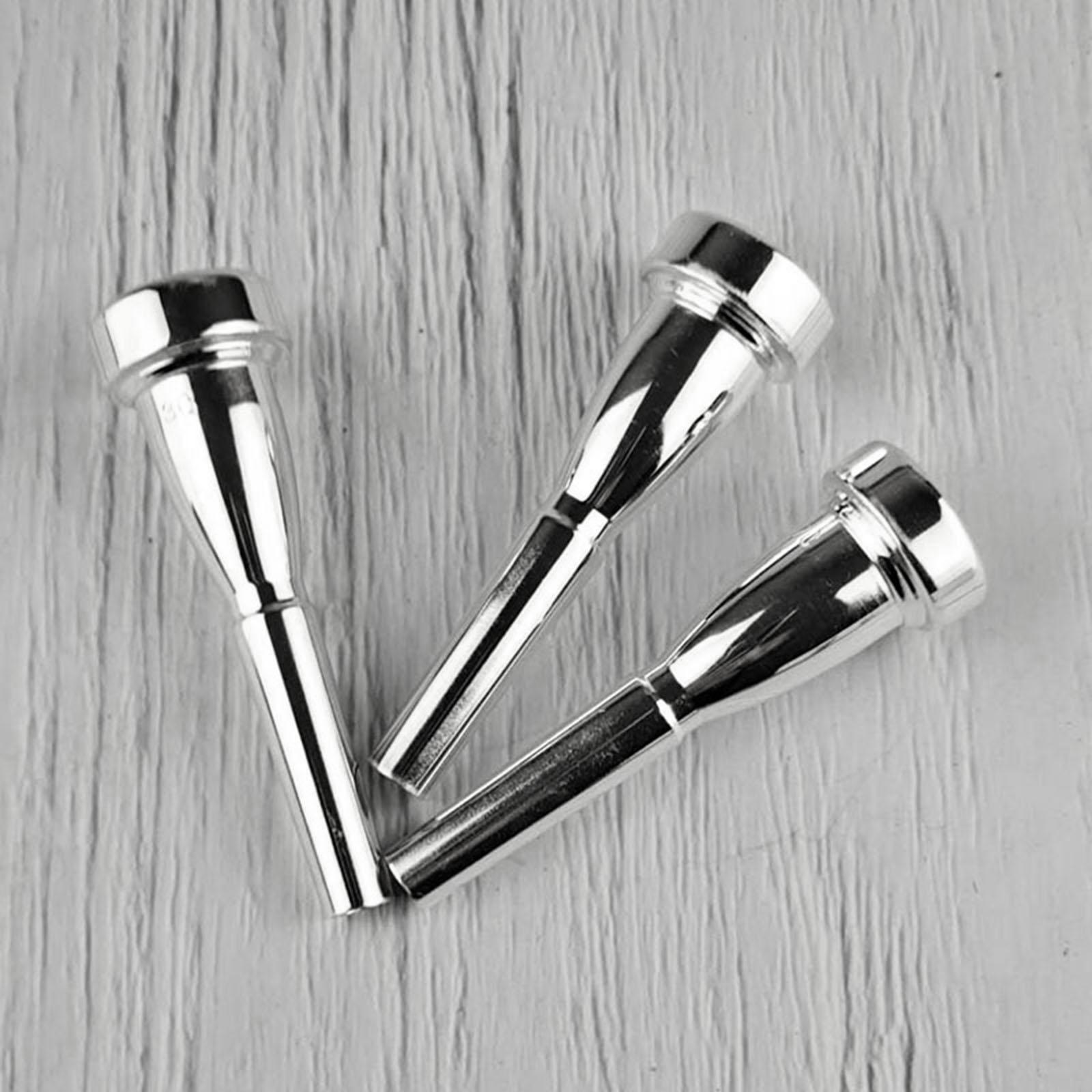 Title 3, 3Pcs Trumpet Mouthpiece 3C 5C 7C Size Musical I...