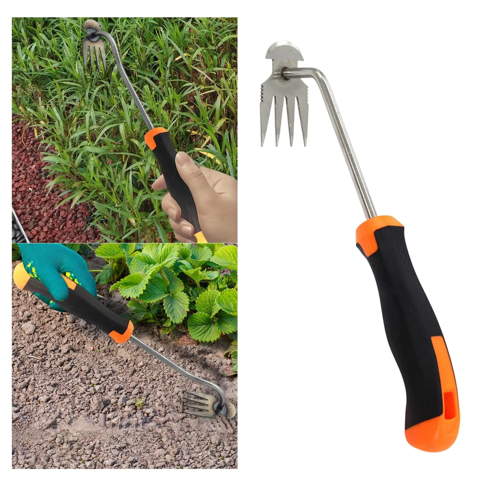 Hand Weeder Weeding Tools Multifunctional Weeder for Yard Courtyard Backyard