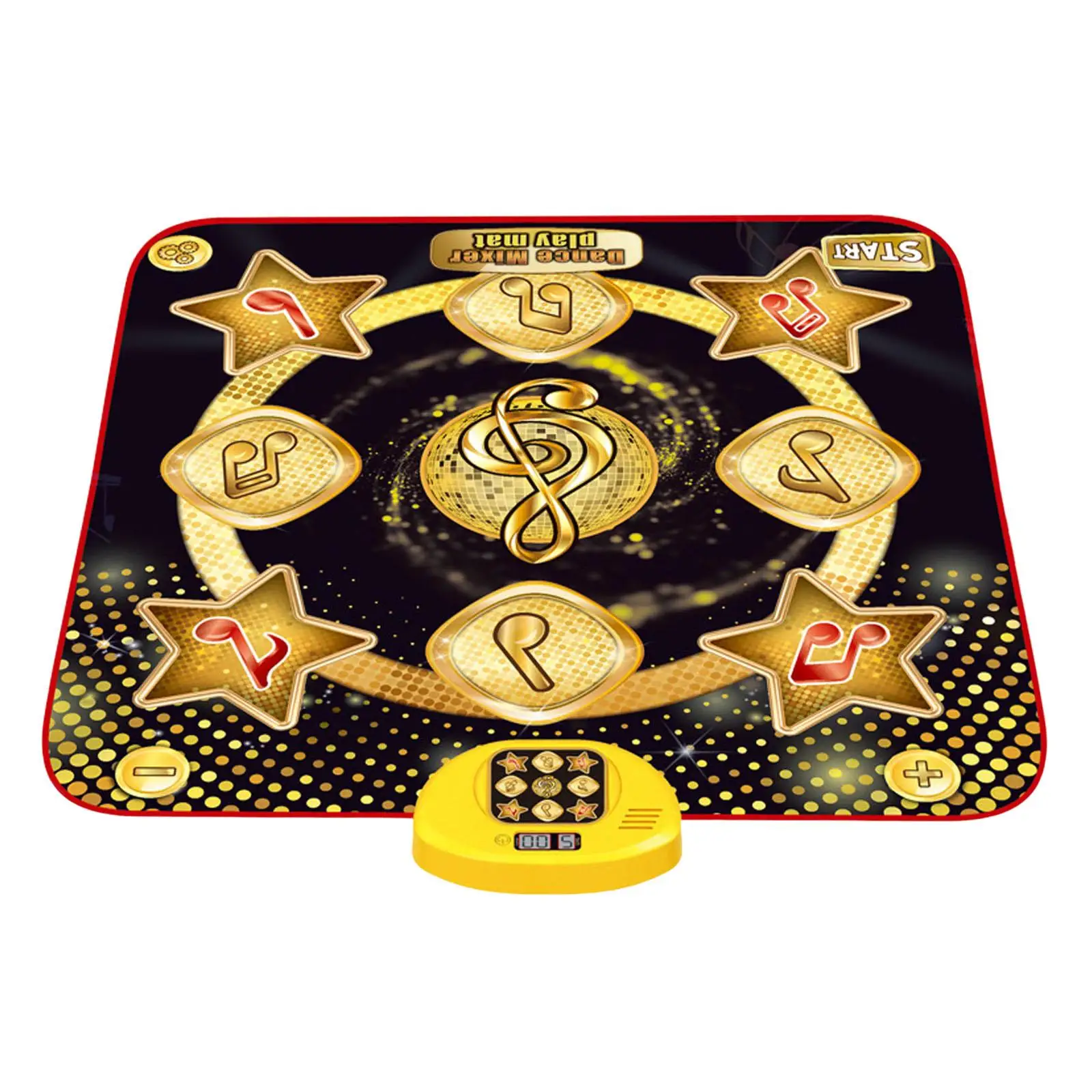 Dance Mat Early Education Toys Waterproof Light up Dance Game Pad Step Rhythm Play Mat Playmat Dancing Blanket for Holiday Gifts