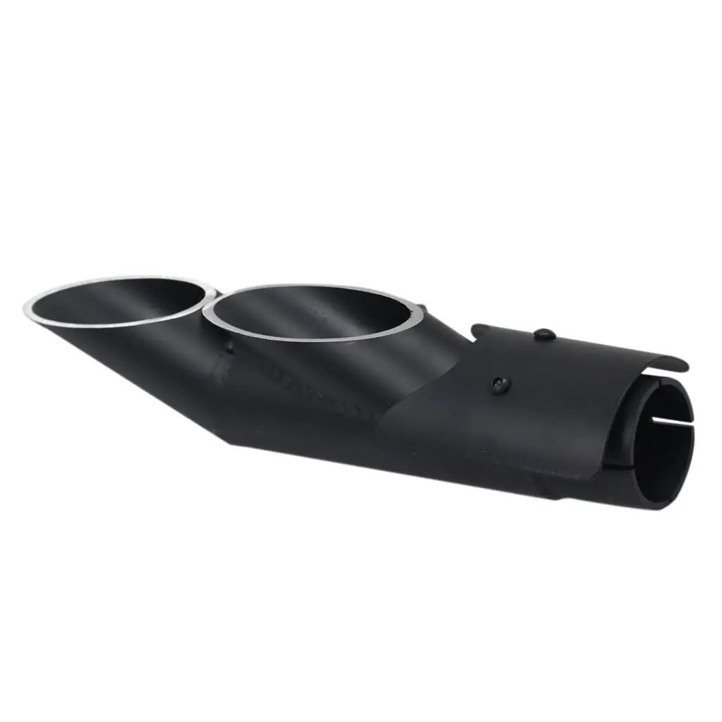 35cm Motorcycle Exhaust   Document for  R6 06-15, Black