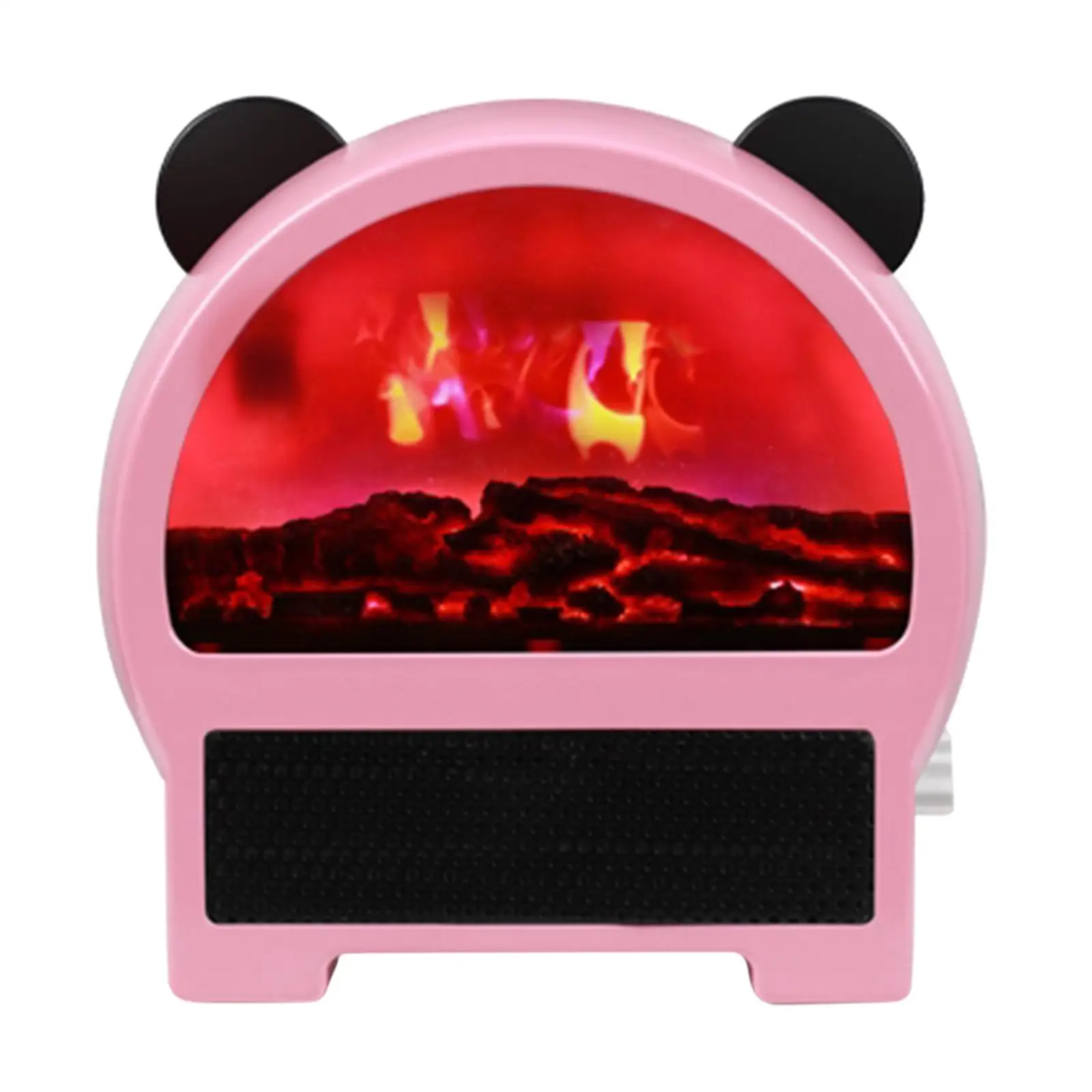 Portable Fan Heaters PTC Ceramic Heating Cute Gifts Electric Air Warmer for Dormitory Bedroom Traveling Desktop Kitchen