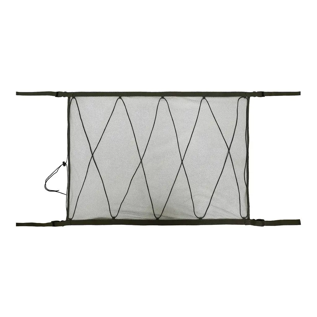 Elastic Stretchable Car Roof Ceiling Net Mesh Bag Pouch For Van 