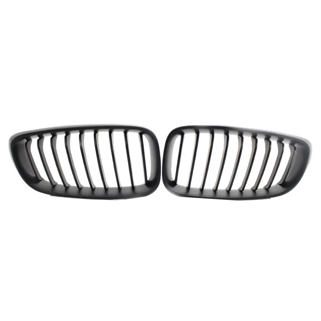 2x Front Kidney 51137294804 Durable Repalcement Parts Auto Bumper Grille Fit for  F34 Gtxdrive Hatchback 2014-2018 Only