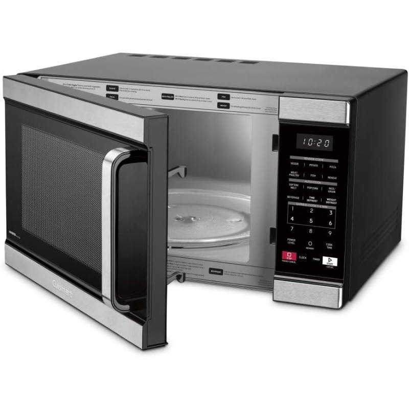 Title 4, CMW-110 Stainless Steel Microwave Oven, Silver