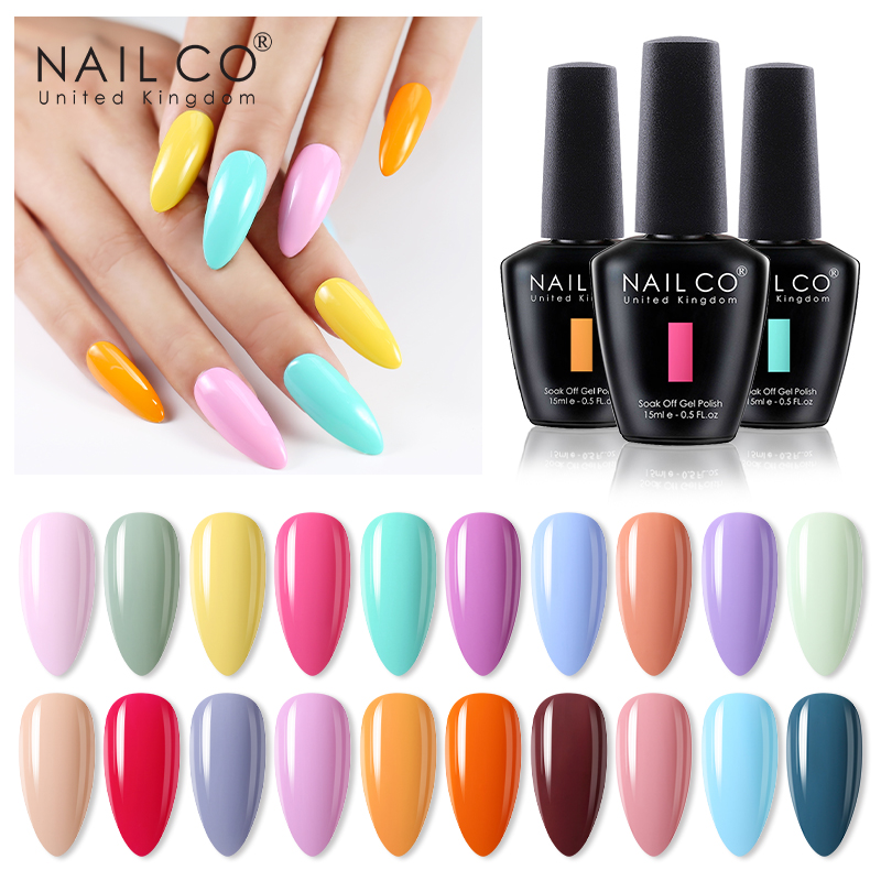 Best of NAILCO Fashion 15ML Gel Nail Polish Soak Off UV Nail Art Semi-permanent Varnish Lacquer Manicure Nail Supplies For Professinals Reviews & Tips