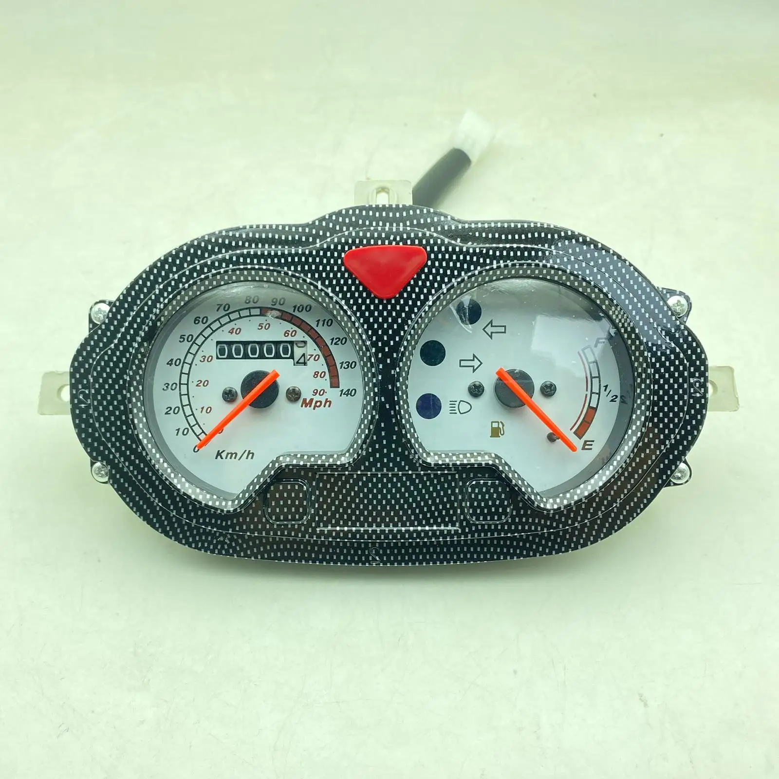12V Motorbike Speedometer  Instrument Cluster Gas Gauges For Yamati RX8
