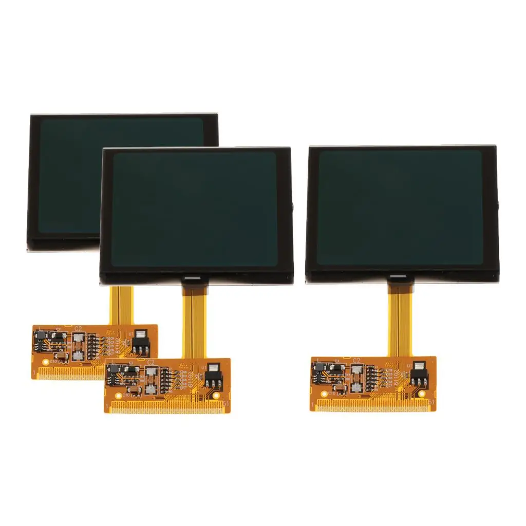 3pcs LCD Display Screens Instrument Cluster for 8N Series