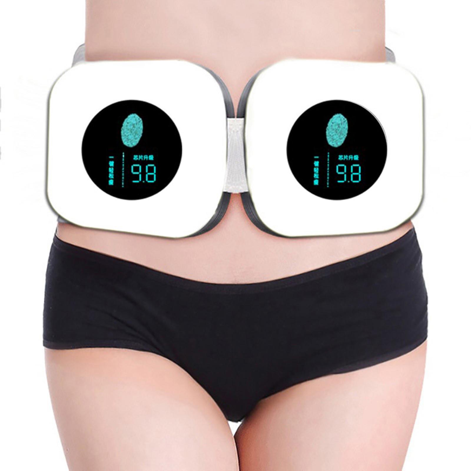 Slimming Belt USB Fast Fat Burning Vibration Massage Portable Promote Digestion Abdominal Massager for Fitness Home Office Men