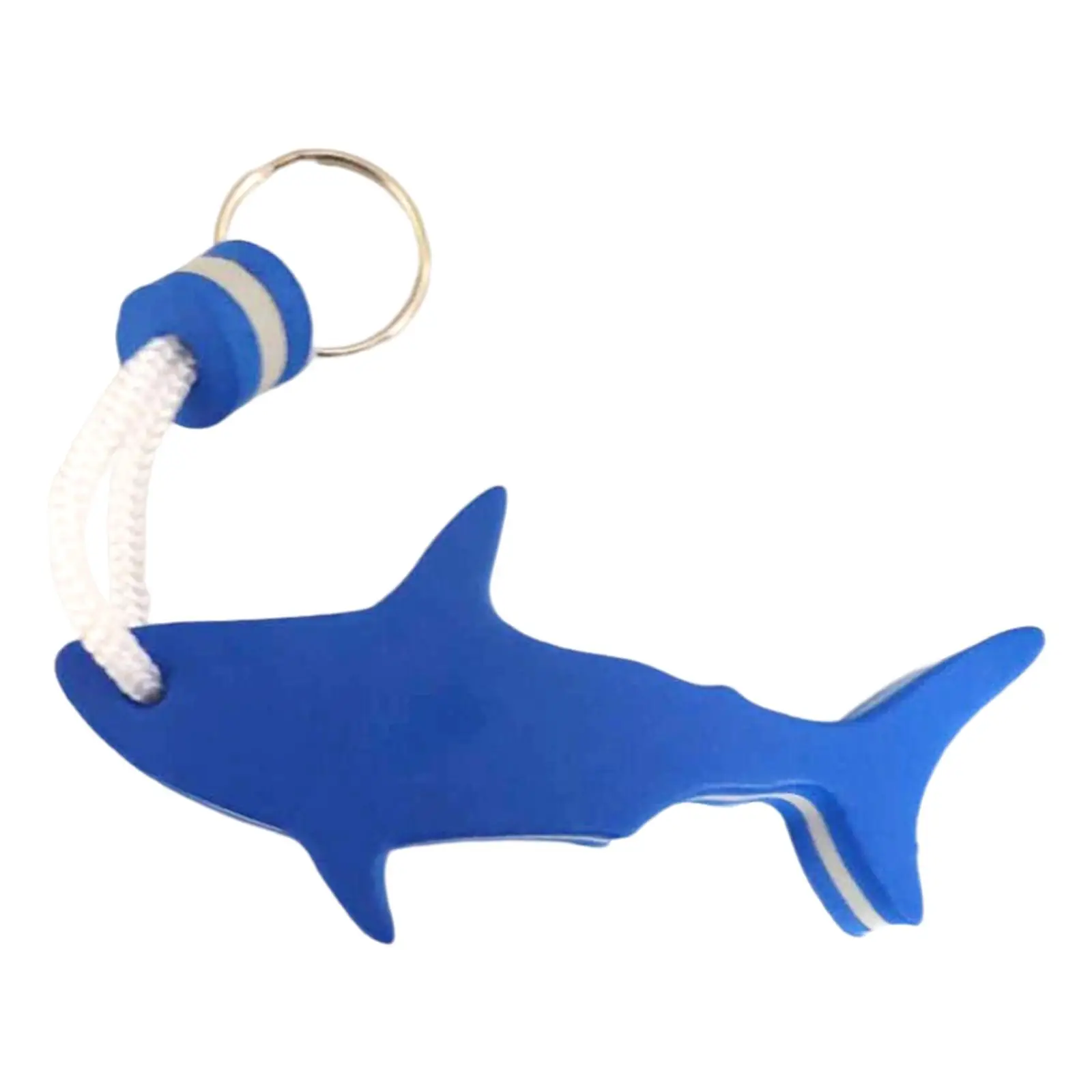 Floating Keyring Keychain Shark Shaped Floater Pendant Key Ring for Drifting