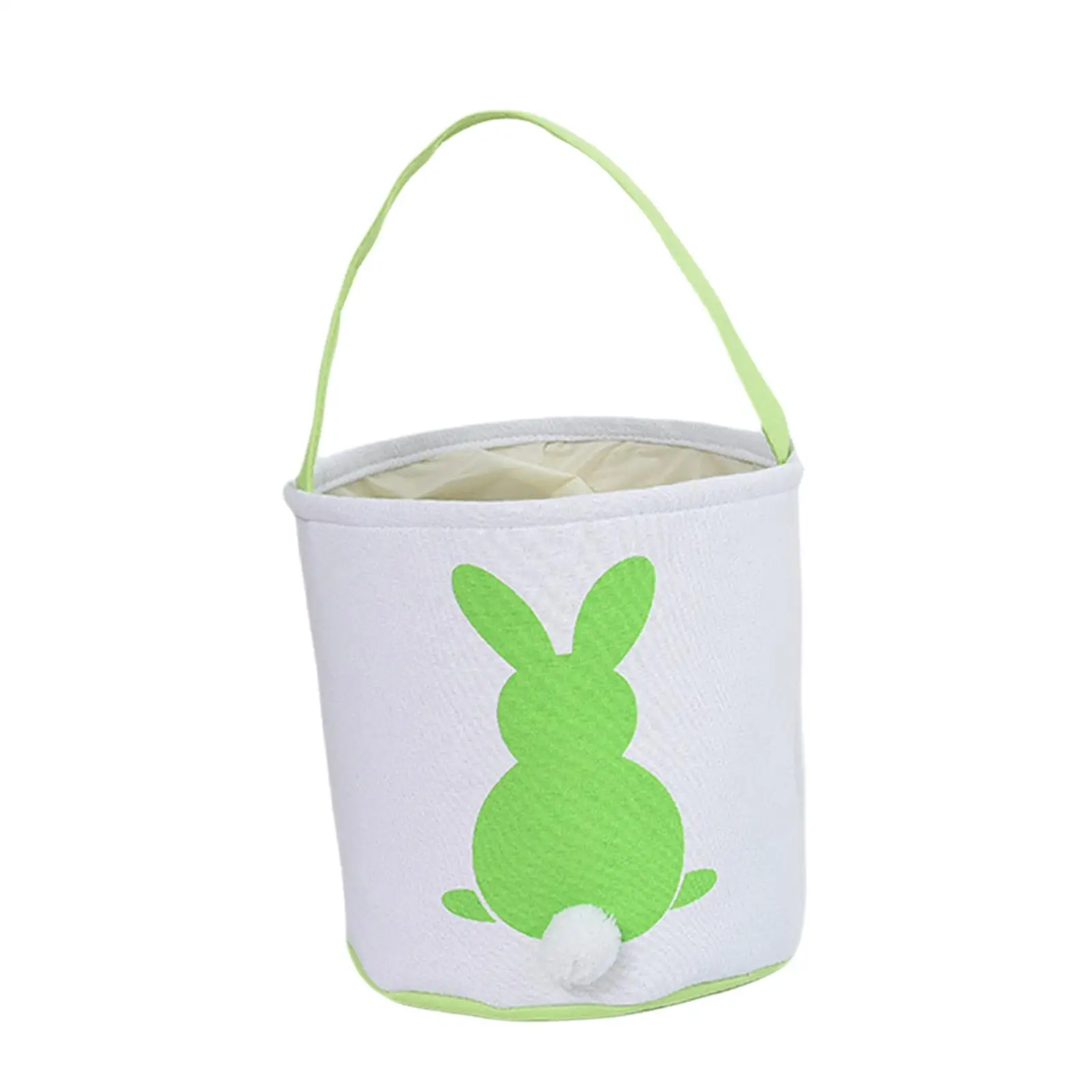 Lovely Easter Rabbit Buckets Storage Bag High Quality Personalized Tote Easter Bunny Basket for Children Holiday Party Decor