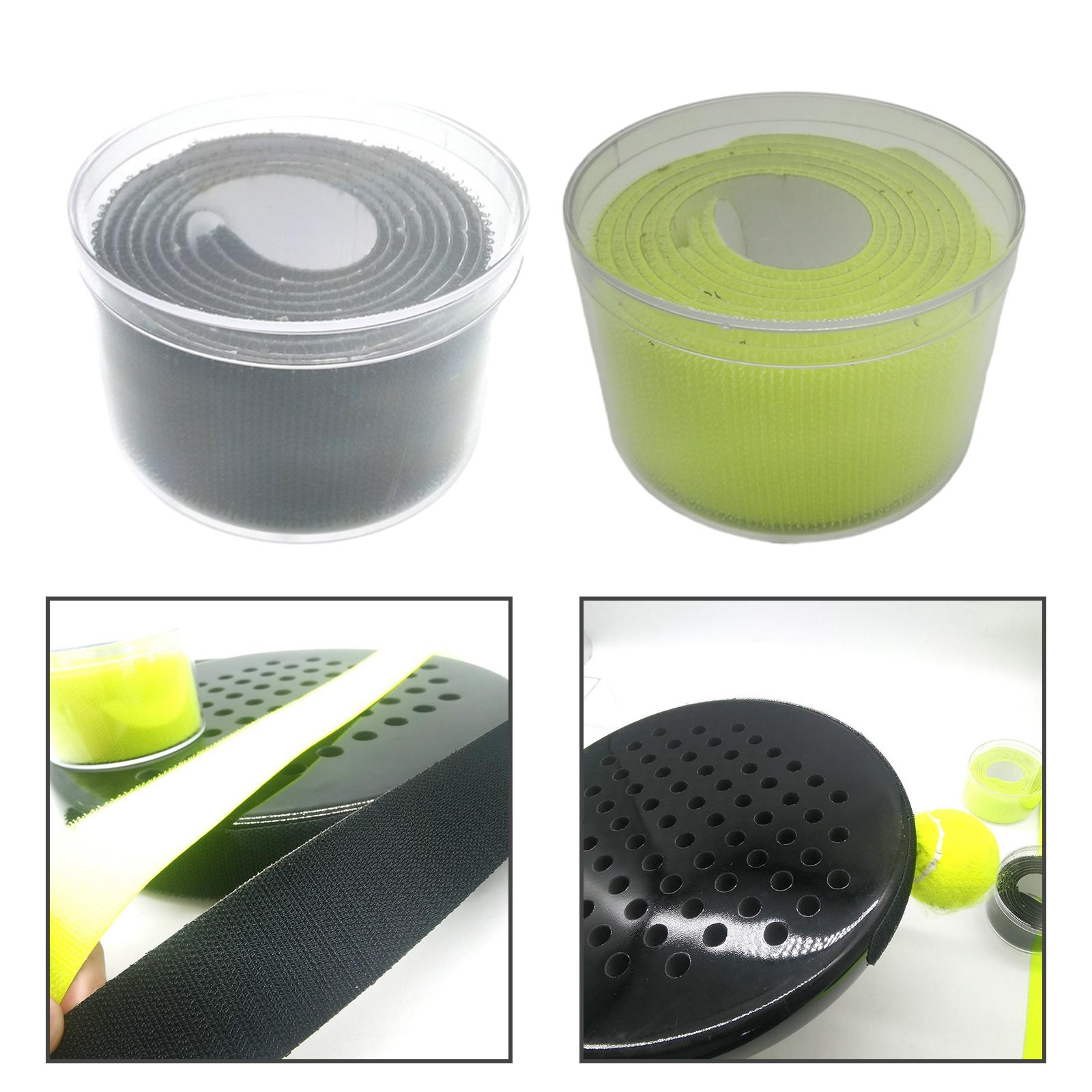 3 Pieces Tennis Racket Edge Tape Lightweight Universal Racquet Protector Band Portable for Table Tennis Racquet Parts