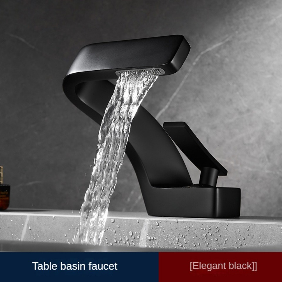 Title 10, Bathroom Sink Faucet Single Handle Hot and Cold...