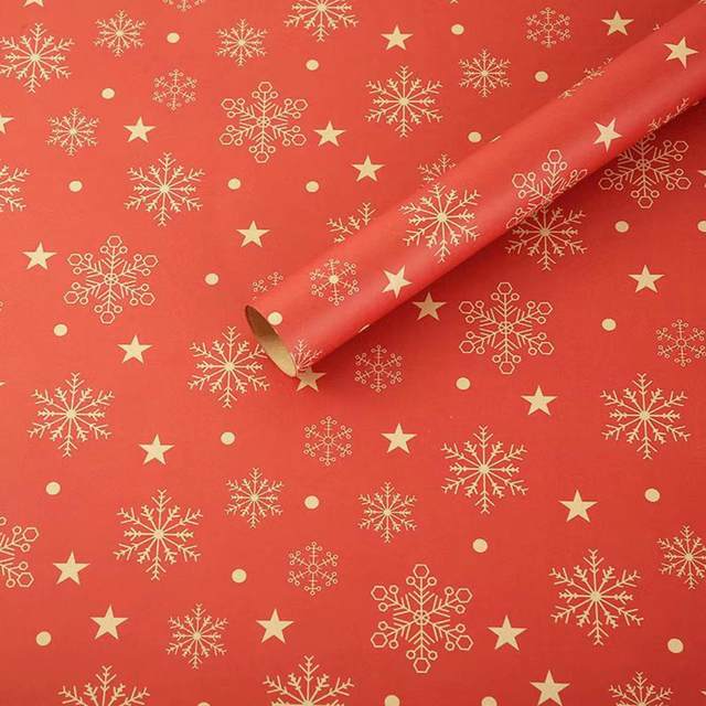 Size Wrapping Paper Premium Gift Wrap Durable Festive Christmas