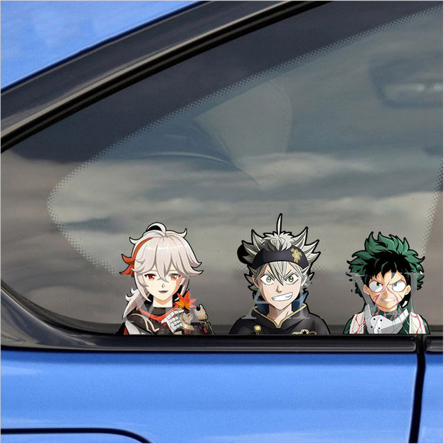 Darling Ohayo Anime Lenticular Shifting Sticker Decal 