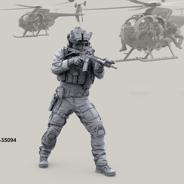 1/35 Resin Figure US Special Forces/MARSOC Modern Soldier in Action with  GPNVG-18 Panoramic Night Vision Goggles Self-Assembly F - AliExpress