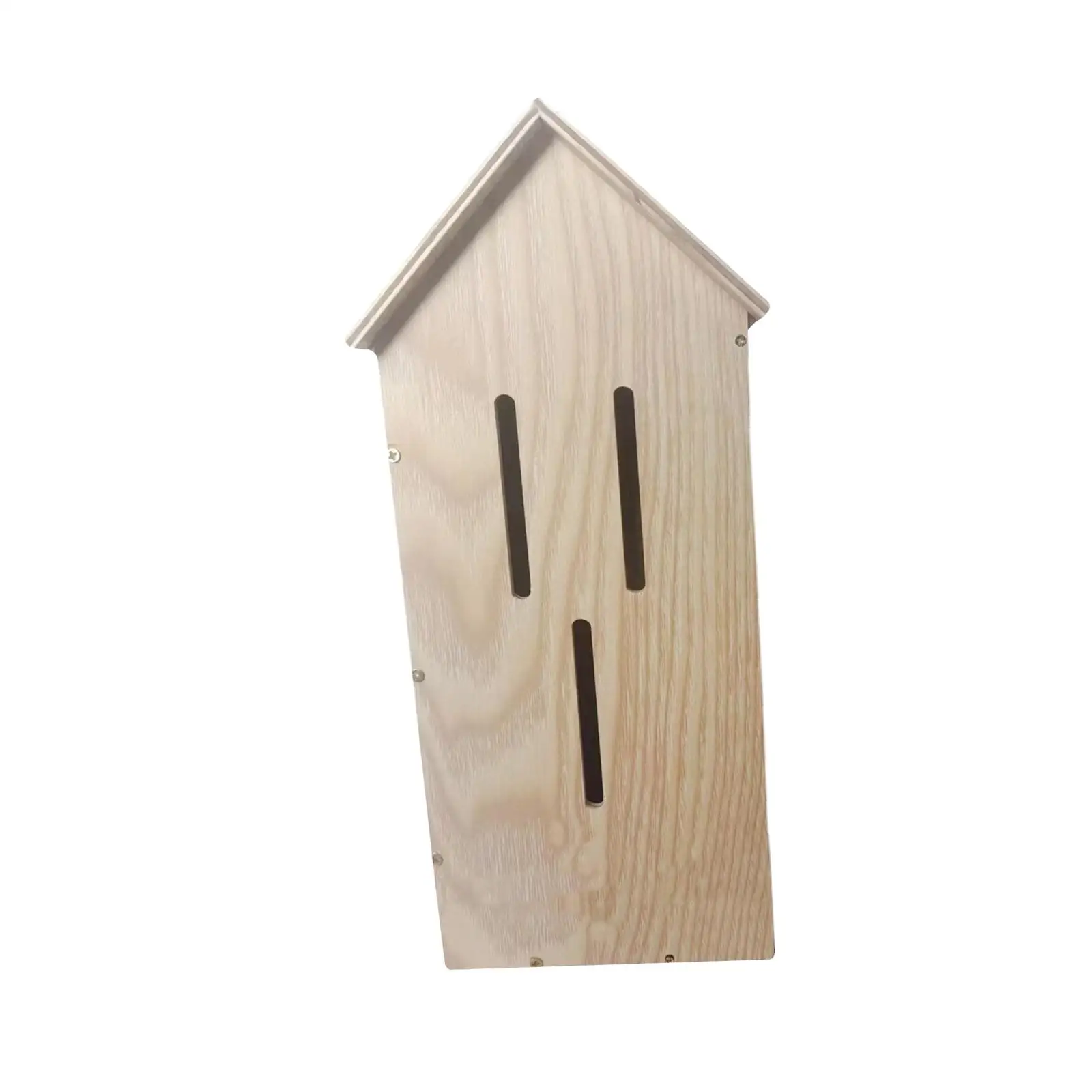 Wooden Butterfly House Tree Guards Trunk Protector Butterfly Habitat Supplies House for Garden Hotel Outdoor Room