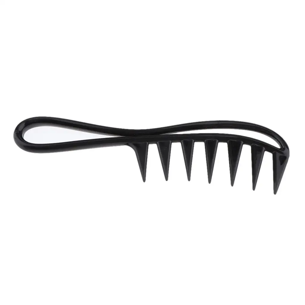 6X Jumbo Wide Tooth Comb Detangler Comb Hairdressing