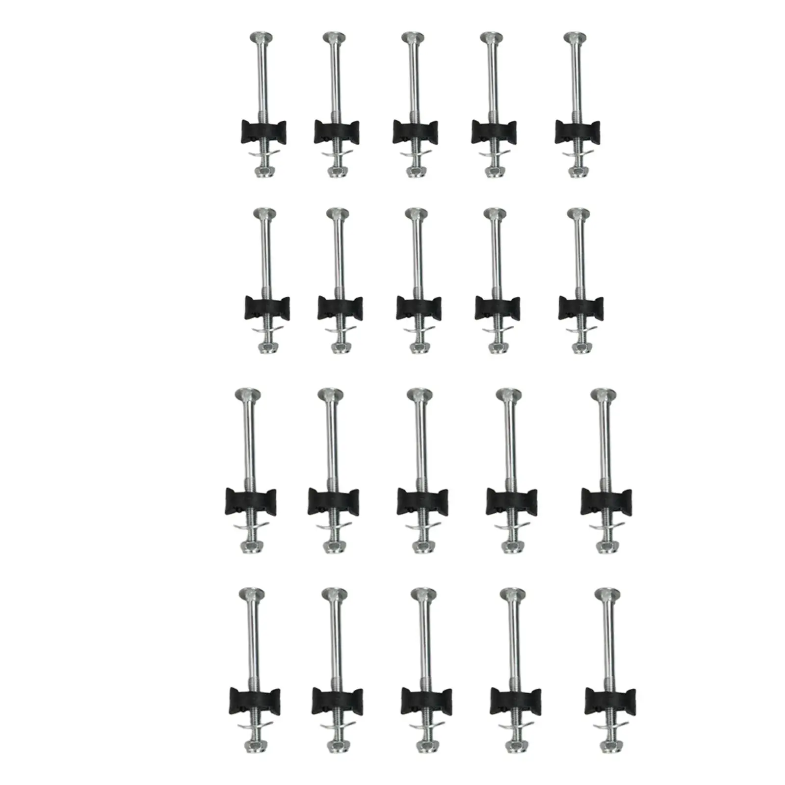 10x Fixing Trampoline Screws Anti Loose for Strengthen Trampoline Stability