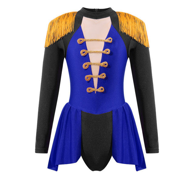 Disfraces de Majorette para niños y niñas, uniformes de banda de marcha  principal de tambor, disfraz de maestro de circo para fiesta de Cosplay de  Halloween - AliExpress