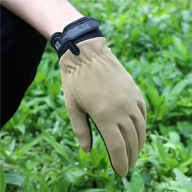 Men's Tactical Gloves Summer Breathable Outdoor Riding Gloves