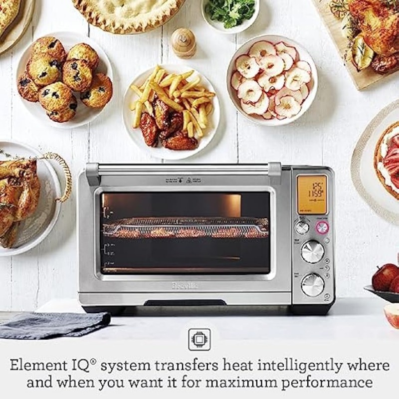 Title 3, Breville Smart Oven Air Fryer Pro, Brushed Stai...