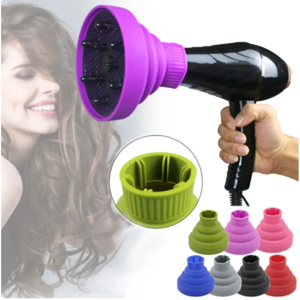 Best of Universal Silicone Hairdryer Diffuser Cover Hair Curl Diffuser Foldable Curly Hair Drying Blower Styling Accessories Barber Tool Reviews & Tips