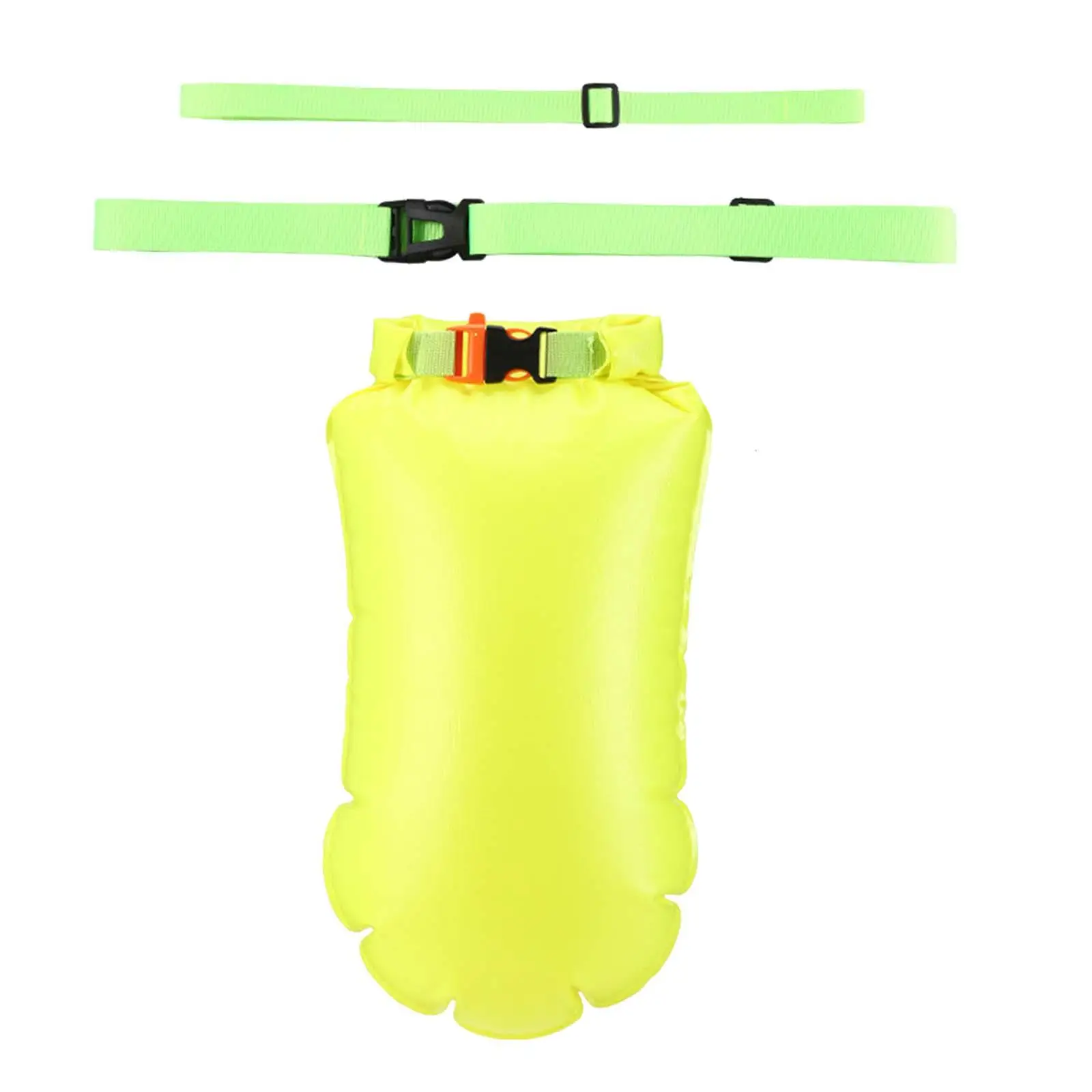Safety Swim Buoy Floating Bag Waterproof Bag Swimming Buoy Tow Float for Outdoor