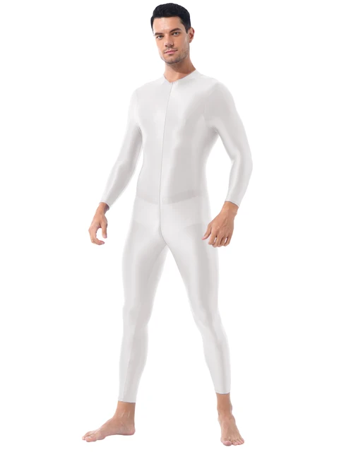 Adult Full Body Zentai Suit Costume For Halloween Men Second Skin