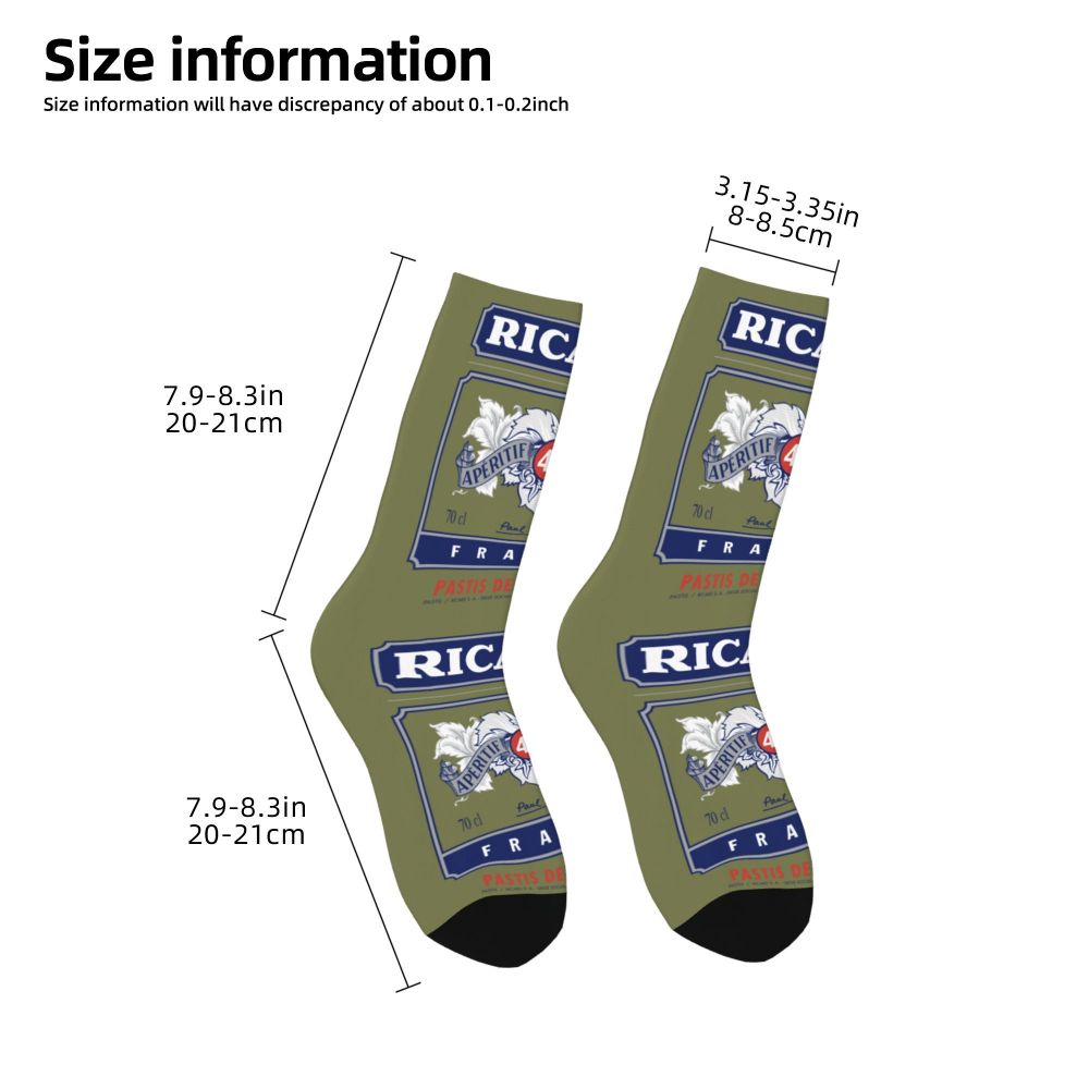 Title 215, Ricards Drink Herren Damen Crew Socken Unisex S...