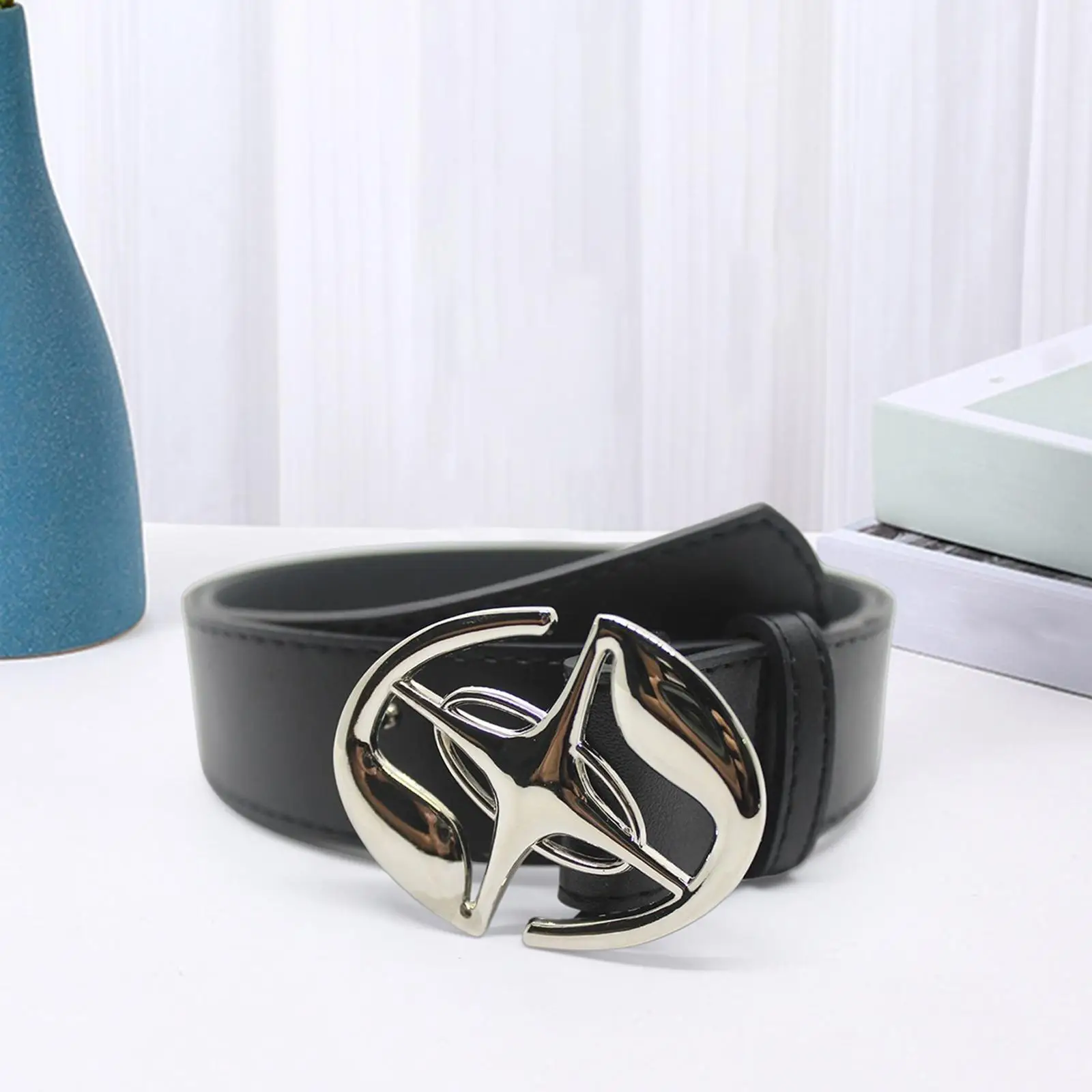 Women PU Leather Belt Fashion Versatile Adjustable Casual for Sweaters Jeans