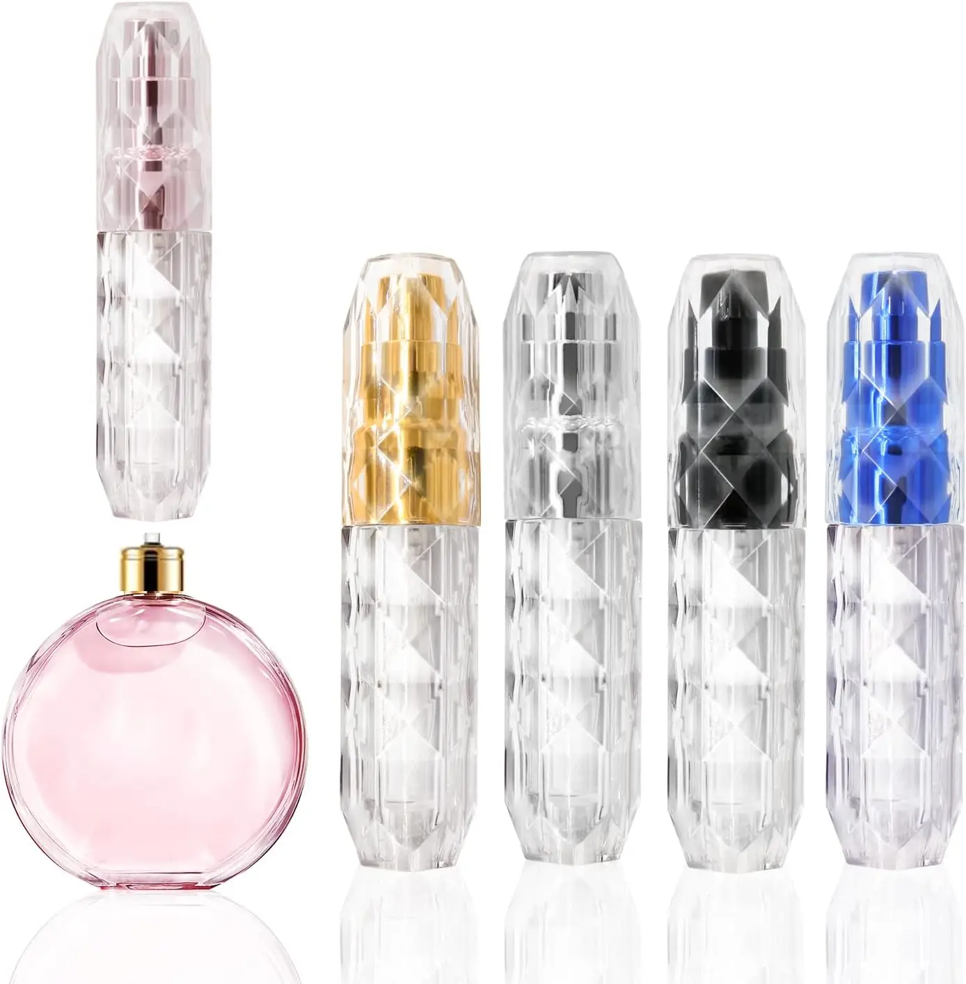 Mini Perfume Dispenser Garrafa, Bolsa de bolso
