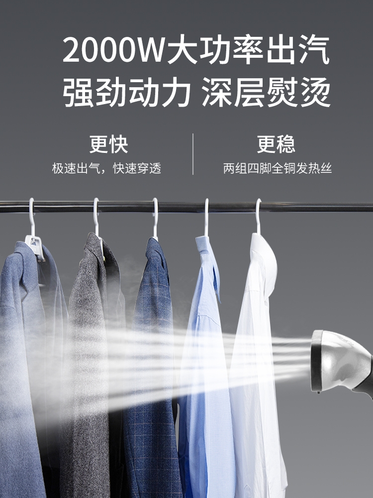 Title 3, ABC hanging steamer clothing store household ir...