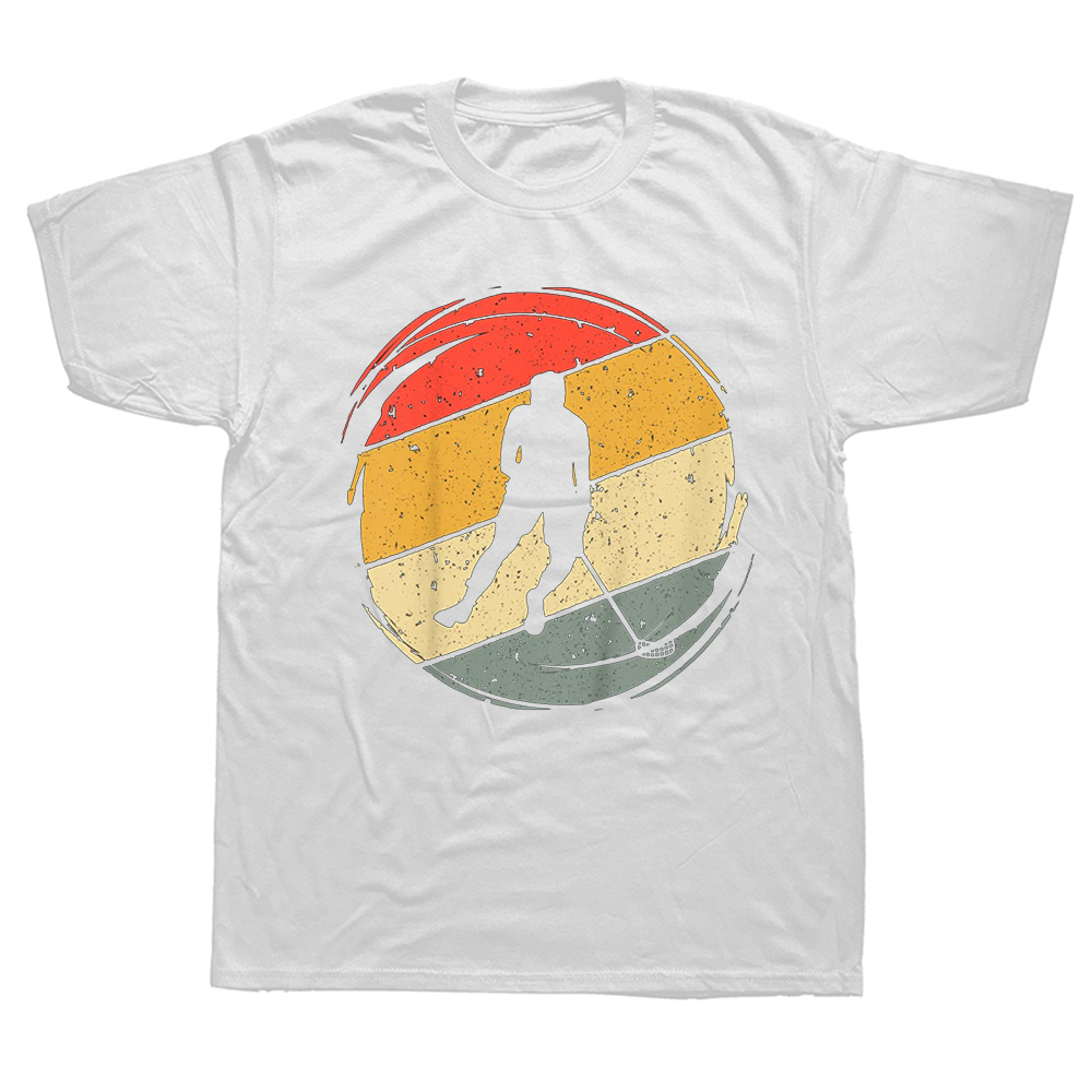 Lustige Floorball Spieler T-Shirts Grafik Baumwolle Streetwear Kurzarm Geburtstags geschenke Sommer Stil T-Shirt Herren Kleidung – Detail 3