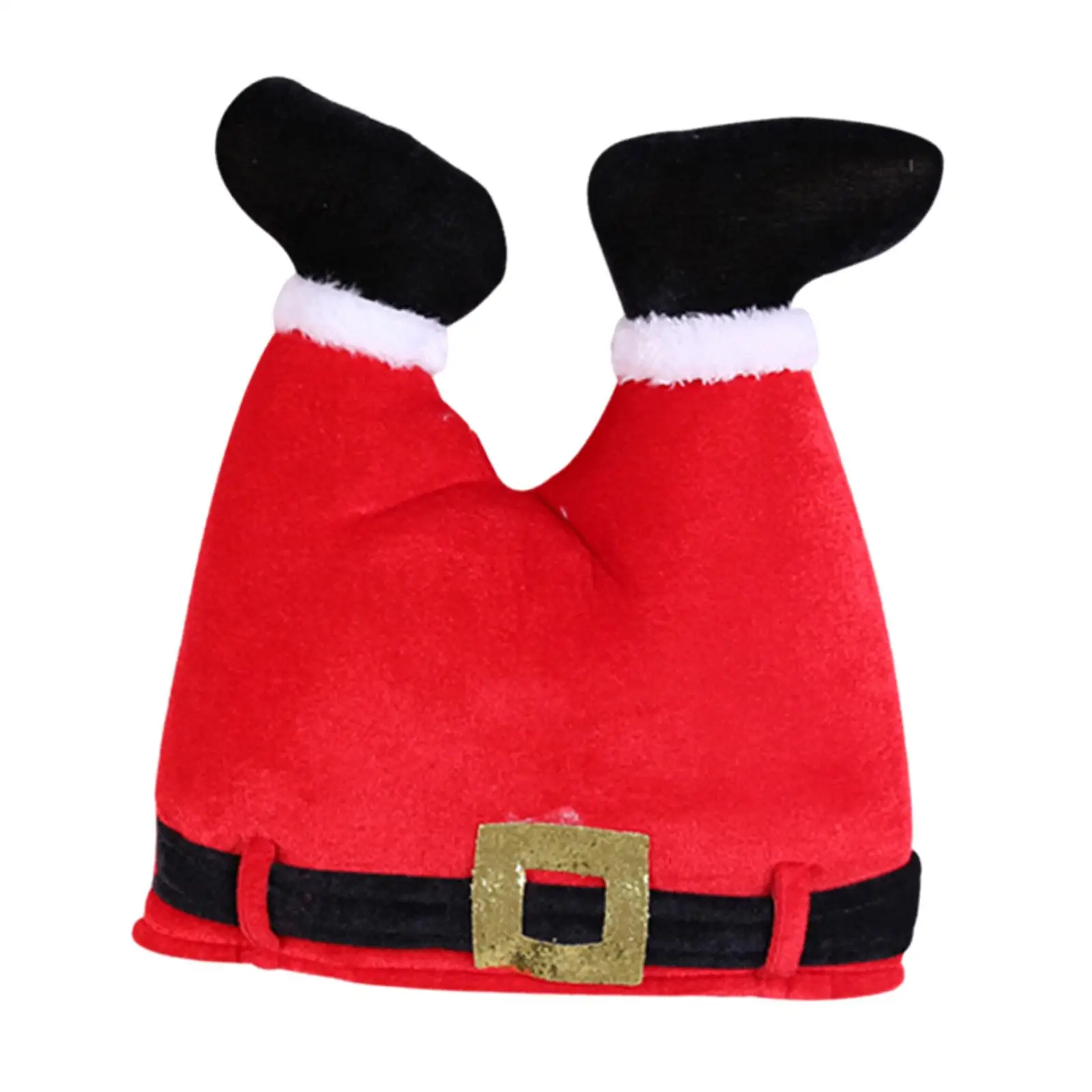 Chrismas Hat Headgear Xmas Hat Santa Pants Hat for Holiday Dress up Housewarming