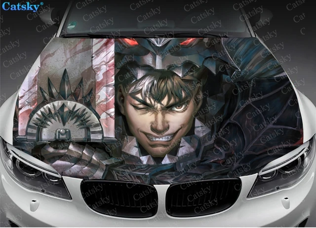 Anime-berserk Capa De Carro Adesivos De Vinil Envoltório Filme De