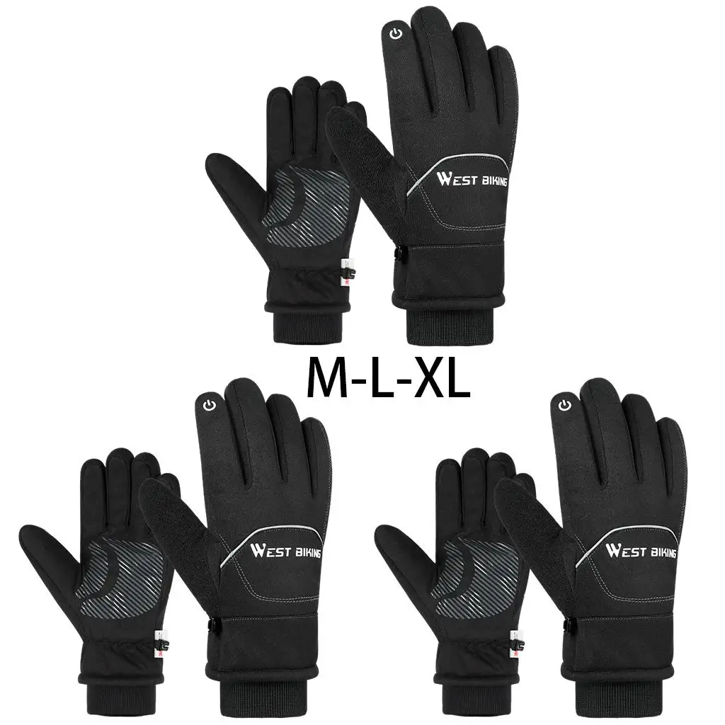 Waterproof Gloves Windproof Thermal  Touch Screen Warm  for Cycling,Riding,Running,Outdoor Sports - for Women Men
